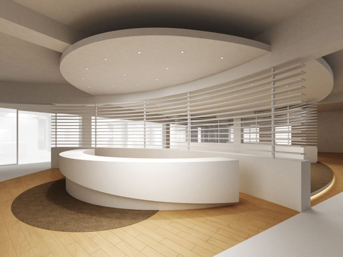 Banco reception - Solid Surface Avonite ®