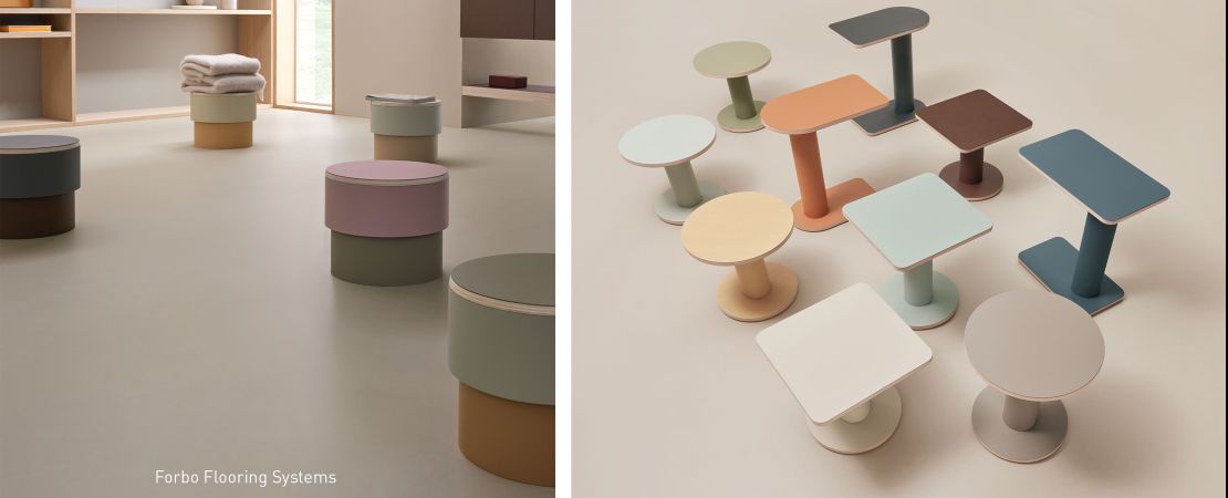 Furniture linoleum new colors