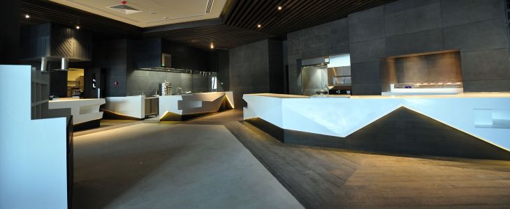 Sale buffet di Hotel  - Solid Surface Avonite ®
