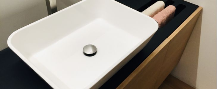 Mobile lavabo - Materiali ecosotenibili PaperStone ®